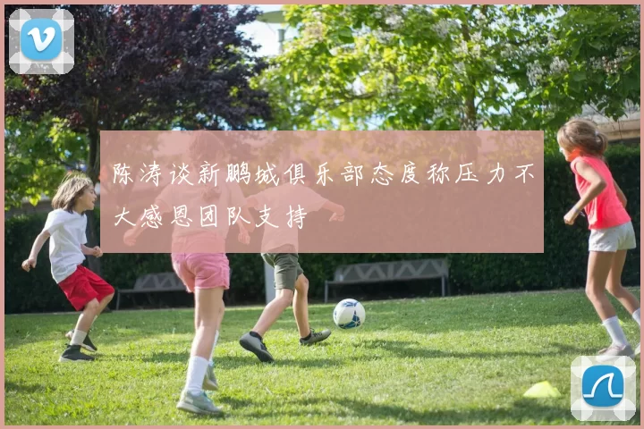 陈涛谈新鹏城俱乐部态度称压力不大感恩团队支持